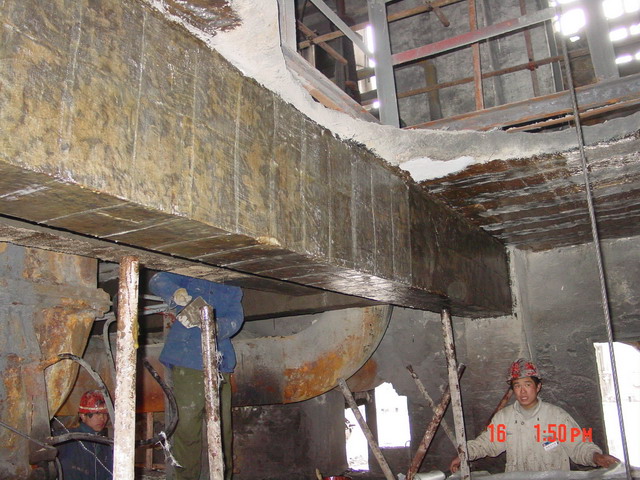 壽光聯(lián)盟化工廠造氣車(chē)間加固
